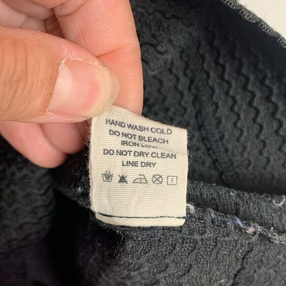 Dainty Hooligan women's medium black lace cutout bandaid body con dress goth pun - Picture 7 of 10